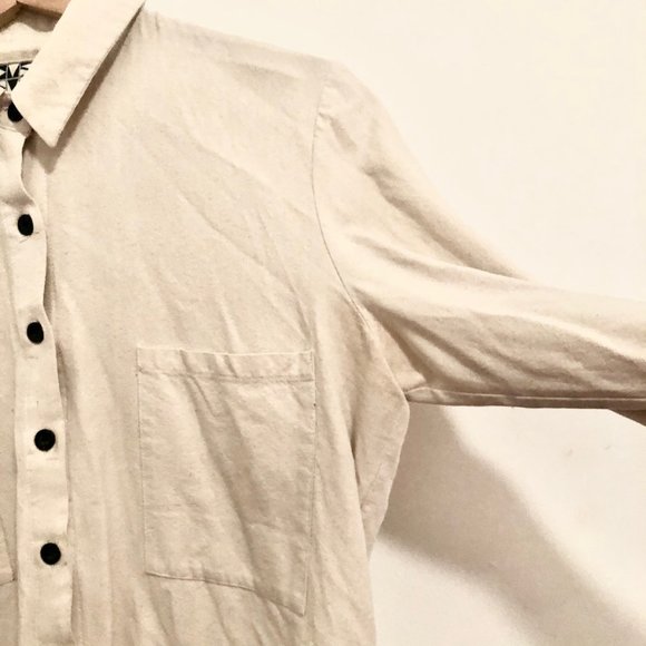 Dusen Dusen Raw Silk Button-down - Picture 8 of 9